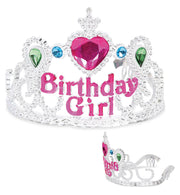 narrenwelt Diadem Birthday Girl Tiara mit Schmucksteinen  K26