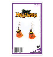 narrenwelt Ohrringe Halloween 1 Paar mit Clip verschiedene Modelle