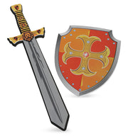 narrenwelt Ritter-Set Kinder Ritterschild und Schwert Fasching, Party oder Event