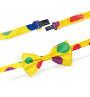 narrenwelt  Clown Set 3-teilig – Hosenträger + Nase + Schleife Style Accessoires für Fasching Event Karneval Party