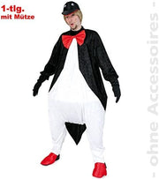 narrenwelt Kostüm Pinguin Crazy Penguin Größe: XL Fasching Mottoparty
