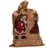 narrenwelt Grosser Jutesack 50 x 80 cm Weihnachten Dekoration Zubehör Nikolaus