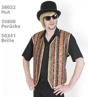 narrenwelt Weste Maurice Musik Star Unisex Gr: XXL