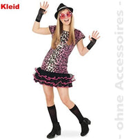 narrenwelt Kostüm Katze Pinky Cat 152 PLÜSCH Mädchen Kostüm Teeny Line Mädchenkleid 1tlg