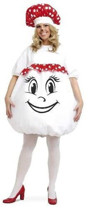 Fliegenpilz 2 tlg. Kleid mit Kopfbedeckung Gr XL