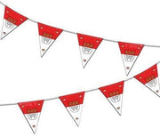 narrenwelt Girlande Köln 10m Deko Wimpel Köln Wimpelkette Kölle