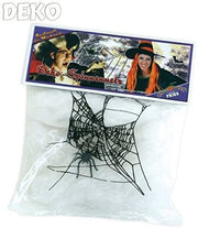narrenwelt Spinnennetz groß mit 1 Spinne Halloween ca. 20 Gramm