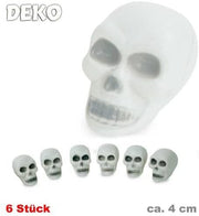 Deko Halloween Schädel 6St.