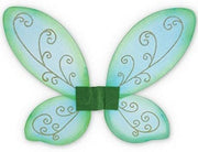 narrenwelt Elfenflügel Feenflügel grün Elfe Flügel Fasching Kostüm Accessoire