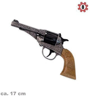narrenwelt REVOLVER STERLING ANTIK METALL Pistole Kostüm Accessoires Fasching