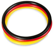 narrenwelt Fan Armband Armreif 3er Set Fan-Armreif Fan Deutschland Schwarz-Rot-Gold