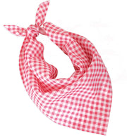 narrenwelt Dreiecktuch rosa/weiß mit Edelweiß Trachtentuch Halstuch Karotuch Bayern Fest Oktober