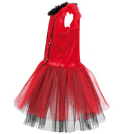 narrenwelt Kostüm Kleid Develina Teufelchen Mädchen Gr. 104 - 128