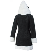 narrenwelt Kostüm Kostüm Panda Damen Kleid mit Kapuze Göße 36 - 44