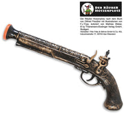 narrenwelt Pfefferpistole Räuber Hotzenplotz Pistole Kinder Fasching