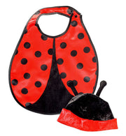 narrenwelt Marienkäfer Baby-Set Süßer Käfer Lätzchen + Mütze mit Fühler 0 - 2 Jahre