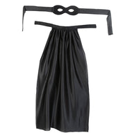 narrenwelt  Black Hero Kleiner Held PB 2tlg. Set Umhang + Augenmaske  Gr 104/116 Fasching