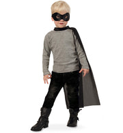 narrenwelt  Black Hero Kleiner Held PB 2tlg. Set Umhang + Augenmaske  Gr 104/116 Fasching