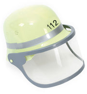 narrenwelt Feuerwehrhelm, bewegliches Visier, Größe variabel von 47 cm - 57 cm