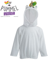 narrenwelt Hoodie Pummel Einhorn 1-tlg. Oberteil mit Kapuze Größe 98