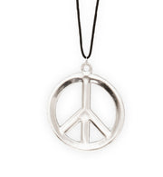 narrenwelt Kette Peace goldfarben oder silberfarben Fasching