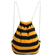 narrenwelt Rucksack Biene Bienentasche Beutel Hummel ca. 38 x 38 cm Party Fasching