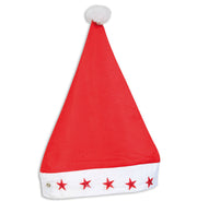 narrenwelt Nikolausmütze blinkend Blinkmütze Filz Weihnachtsmütze Hut Unisex Erwachsene