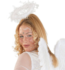 narrenwelt Heiligenschein Edel weiss