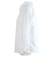 narrenwelt Piratenbluse Bluse Piratin weiß Damen Frauen Gr. 36 - 46