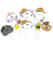 narrenwelt Einhorn Photo Props Foto Requisiten Fotobox Pummel & Friends LIZENZ Pummeleinhorn