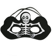 narrenwelt Domino Augenmaske Skelett Halloween Dracula Vampir Geister