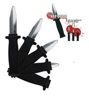 narrenwelt Theatermesser Trick Messer Halloween Vampir Dracula versenkbare Plastikklinge