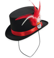 narrenwelt Haarreif Minihut Köln Mini-Hut Zylinder Köln schwarz mit Köln Wappen
