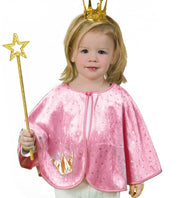 narrenwelt Baby Cape Prinzessin rosa Umhang Kinder Kostüm Größe 86
