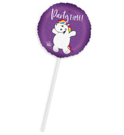 narrenwelt Pummel Einhorn Folienballon Party Time Luftballon  Lizenz Pummeleinhorn 28cm Durchmesser