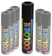 narrenwelt Hair-Color-Spray - schwarz- Color Hairspray Haarspray  Fasching Party Fan
