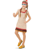 narrenwelt Kostüm Wild West Squaw Indianer Girl 104-128 Mädchen