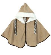 narrenwelt Eskimo Cape 86 + 98 mit Kapuze Umhang Baby Kleinkind