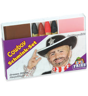narrenwelt Schminkset Cowboy 6tlg. Schminke Make-up Fasching Karneval