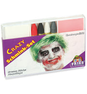 narrenwelt Schminkset Crazy 6tlg. Schminke Make-up Fasching Karneval