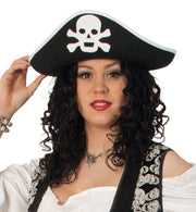 narrenwelt Hut Pirat Piratenhut Gr. 56