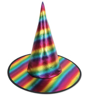 narrenwelt Hexenhut Rainbow Hut Kappe Hexen Hut Regenbogen Gr. 58