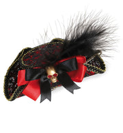 narrenwelt Fascinator Minihut Pirat Piratenhut