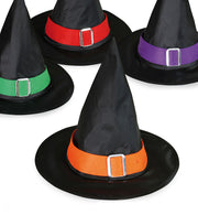 narrenwelt Hexenhut klein  Halloween Kinder Hexen Hut  Größe 56 orange