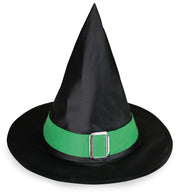 narrenwelt Hexenhut klein  Halloween Kinder Hexen Hut  Größe 56 grün
