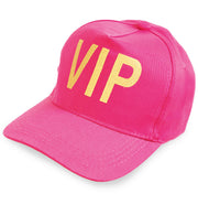 narrenwelt Basecap VIP pink Cap Mütze variable Größe 55-60 cm