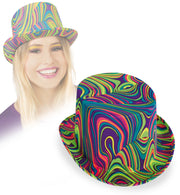 narrenwelt Hippie Zylinder Hippie Hut Gr. 60