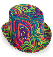 narrenwelt Hippie Zylinder Hippie Hut Gr. 60