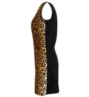 narrenwelt Lady Cat Kleid  Gr 34 Leopard Kleid 1 tlg. Damenkleid Damen Kostüm Fasching