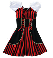 narrenwelt Piratin Royal Pirate Lady 36 - 44 Pirat Damen Fasching Kostüm